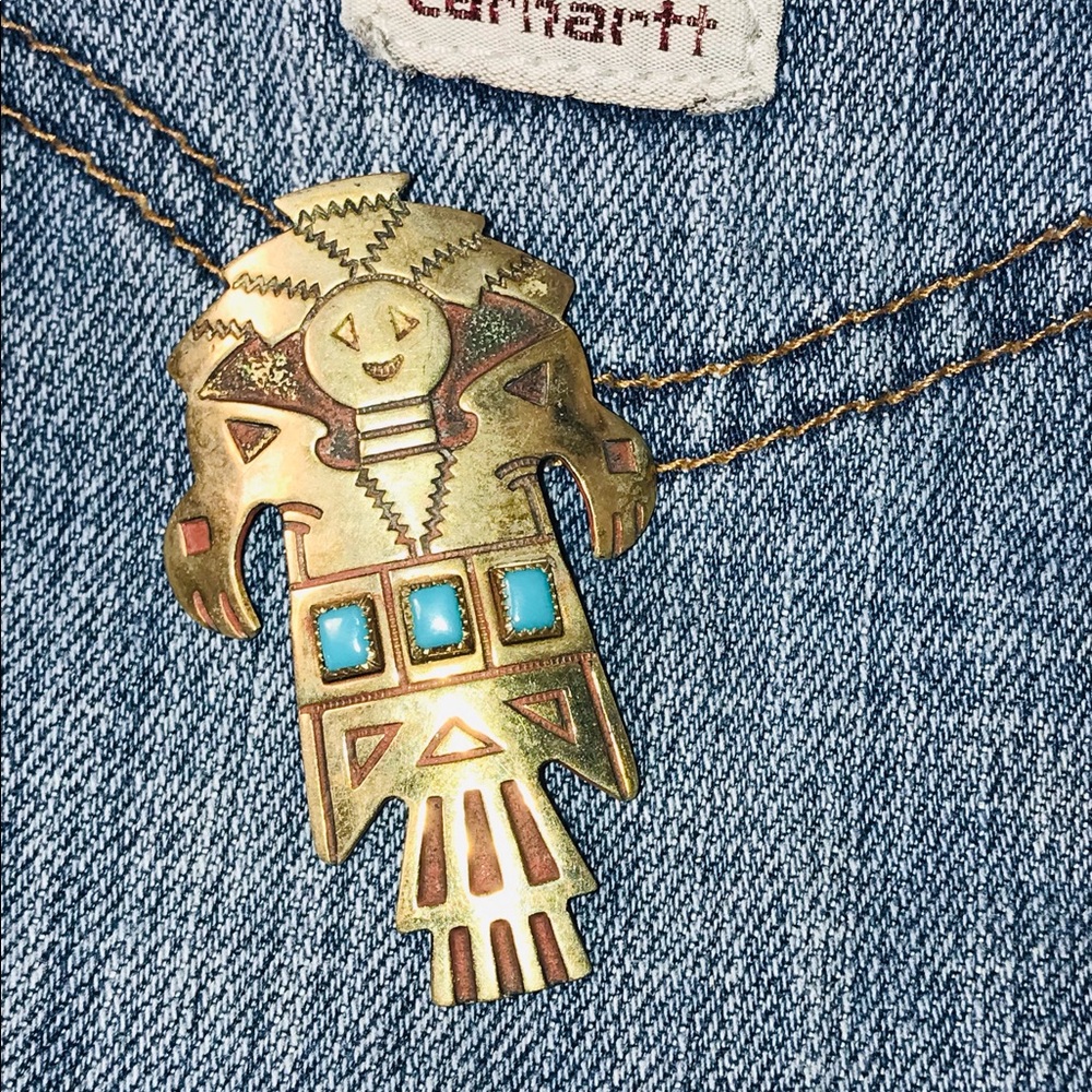 Unique bolo pendant